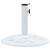  Umbrella Base White 19.8 lb 15.7" Cast Iron