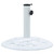  Umbrella Base White 19.8 lb 15.7" Cast Iron