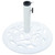  Umbrella Base White 19.8 lb 15.7" Cast Iron