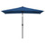  Garden Parasol with Metal Pole 118"x78.7" Azure