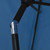  Garden Parasol with Metal Pole 118"x78.7" Azure