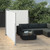  Retractable Side Awning Cream 47.2"x236.2