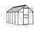  Greenhouse Anthracite Aluminum 63.4 ft
