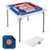 35 Inch 4 Player Game Card Folding Mahjong Table with Cup Holders-Blue - Color: Blue