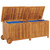 Patio Storage Box with Wheels 59.1"x19.7"x22.8" Solid Wood Acacia
