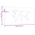 Patio Wall Decoration 41.3"x21.7" Corten Steel World Map Design
