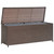 Patio Storage Box Brown 47.2"x19.7"x23.6" Poly Rattan