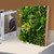 20" x 20" 3D Hanging Succulents with 10 Types of Mixed Faux Plants for Balcony Home - Color: Green
