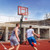 Basketball Hoop with 5-10 Feet Adjustable Height for Indoor Outdoor - Color: Black