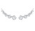 Crystal Droplet Ear Climbers