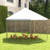 13FT Large Metal Hexagonal Chicken Coop with Wire Mesh and Lockable Door B593-PW10085