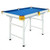 47 Inch Folding Billiard Table with Cues and Brush Chalk -Green