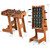 Space Saving Table Football with Durable Handle and 2 Footballs