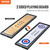Shuffleboard and Curling 2 in 1 Board Games, 45" Portable Tabletop Set, Two Sided Tabletop Shuffleb