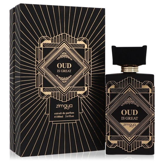 Afnan Noya Oud is Great by Afnan Eau De Parfum Spray (Unisex) 3.4 oz (Women) V728-563838