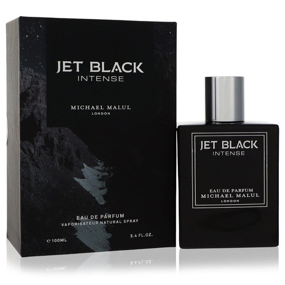 Jet Black Intense by Michael Malul Eau De Parfum Spray 3.4 oz (Men) V728-557489