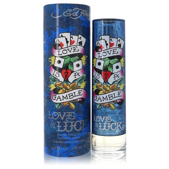Love & Luck by Christian Audigier Eau De Toilette Spray 3.4 oz (Men) V728-454563