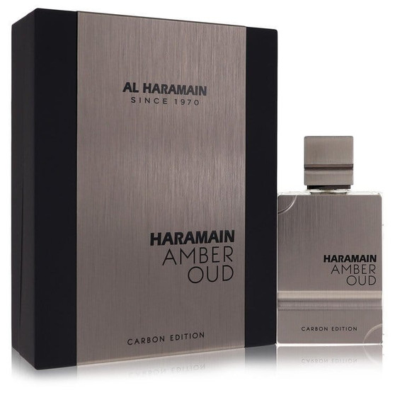 Al Haramain Amber Oud Carbon Edition by Al Haramain Eau De Parfum Spray (Unisex) 2 oz (Men) V728-561286