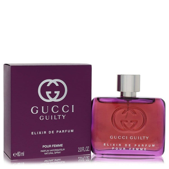 Gucci Guilty Pour Femme Elixir by Gucci Eau De Parfum Spray 2 oz (Women) V728-571206