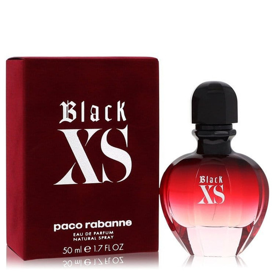 Black XS by Paco Rabanne Eau De Parfum Spray (New Packaging) 1.7 oz (Women) V728-547294