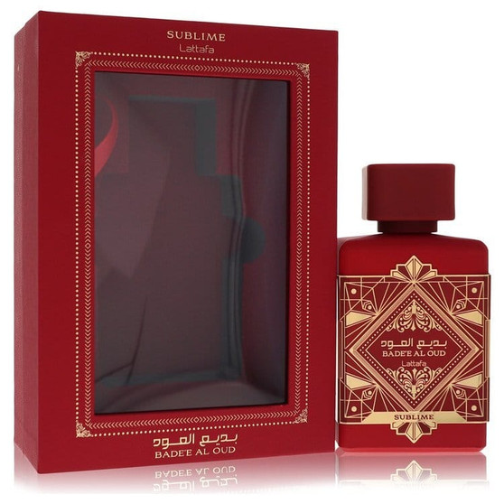 Lattafa Badee Al Oud Sublime by Lattafa Eau De Parfum Spray 3.4 oz (Men) V728-564671