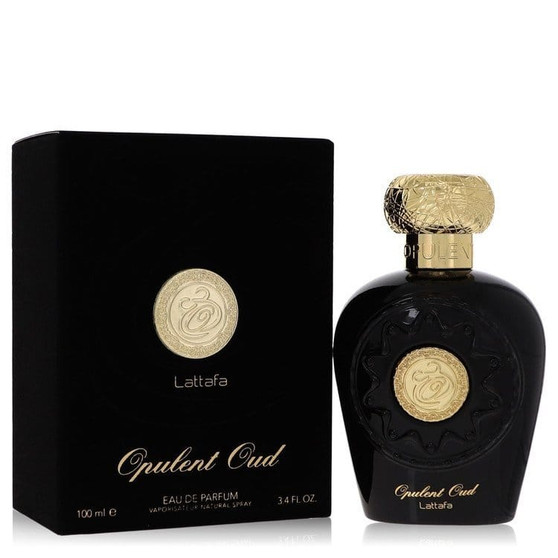 Lattafa Opulent Oud by Lattafa Eau De Parfum Spray (Unisex) 3.4 oz (Men) V728-563811