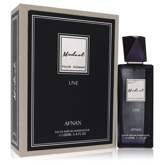 Modest Pour Homme Une by Afnan Eau De Parfum Spray 3.4 oz (Men) V728-538129