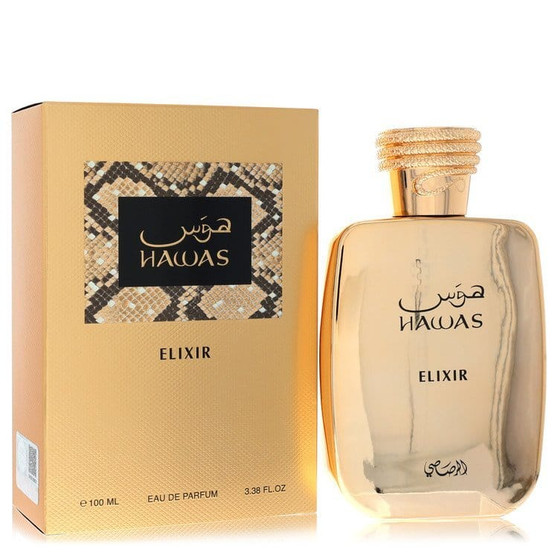 Hawas Elixir by Rasasi Eau De Parfum Spray (Unisex) 3.4 oz (Men) V728-568233