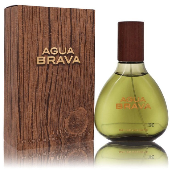 Agua Brava by Antonio Puig Eau De Cologne Spray 3.4 oz (Men) V728-416633
