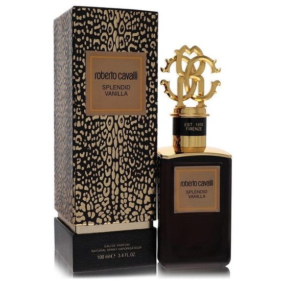 Roberto Cavalli Splendid Vanilla by Roberto Cavalli Eau De Parfum Spray (Unisex) 3.4 oz (Women) V728-567242
