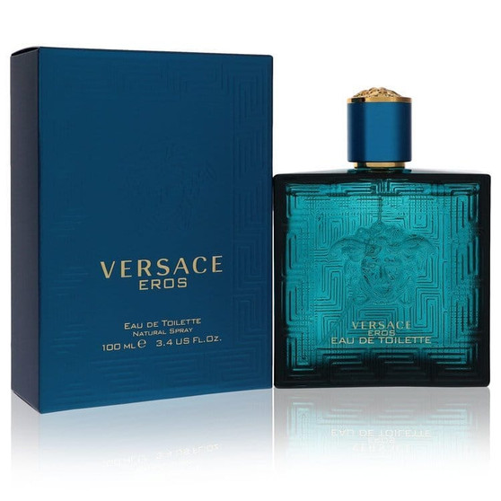 Versace Eros by Versace Eau De Toilette Spray 3.4 oz (Men) V728-498150
