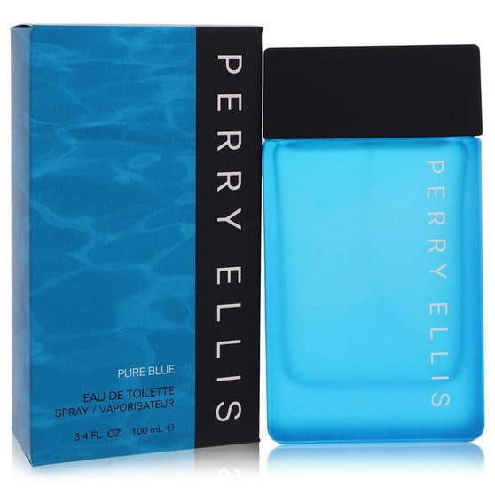 Perry Ellis Pure Blue by Perry Ellis Eau De Toilette Spray 3.4 oz (Men) V728-544918