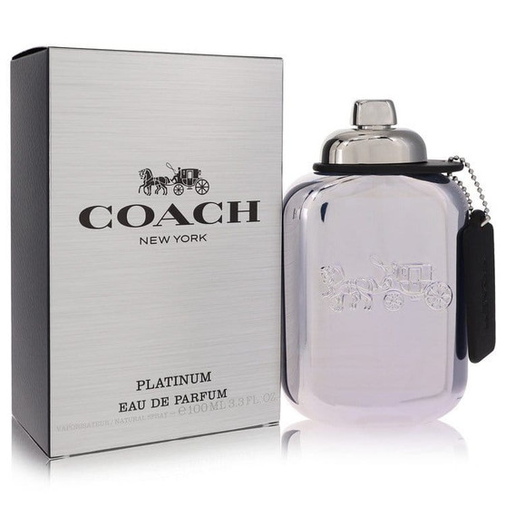 Coach Platinum by Coach Eau De Parfum Spray 3.3 oz (Men) V728-542703