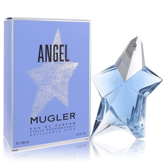Angel by Thierry Mugler Standing Star Eau De Parfum Spray Refillable 3.4 oz (Women) V728-548716