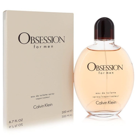 Obsession by Calvin Klein Eau De Toilette Spray 6.7 oz (Men) V728-429247