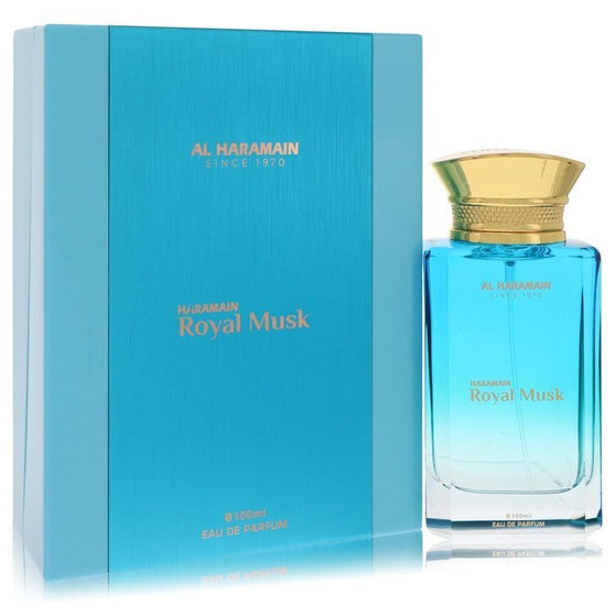 Al Haramain Royal Musk by Al Haramain Eau De Parfum Spray (Unisex) 3.3 oz (Men) V728-563619