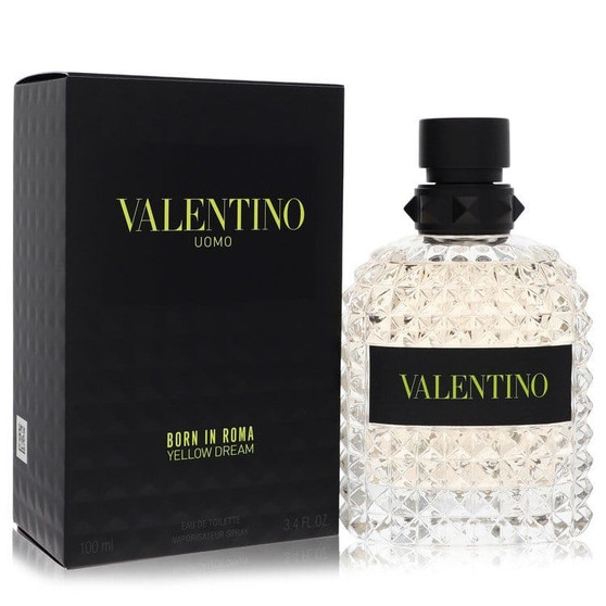 Valentino Uomo Born In Roma Yellow Dream by Valentino Eau De Toilette Spray 3.4 oz (Men) V728-565148
