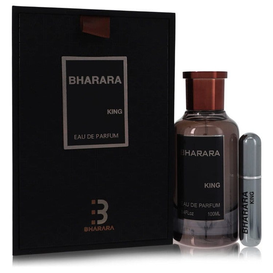Bharara King by Bharara Beauty Eau De Parfum Spray + Refillable Travel Spray 3.4 oz (Men) V728-560688