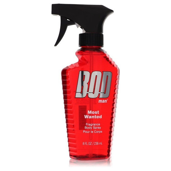 Bod Man Most Wanted by Parfums De Coeur Fragrance Body Spray 8 oz (Men) V728-498572