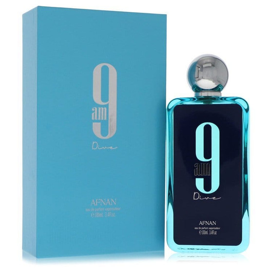 Afnan 9Am Dive by Afnan Eau De Parfum Spray (Unisex) 3.4 oz (Men) V728-563871