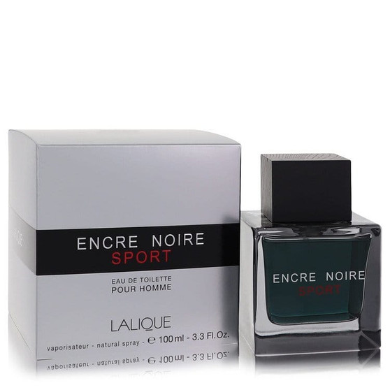 Encre Noire Sport by Lalique Eau De Toilette Spray 3.3 oz (Men) V728-514274