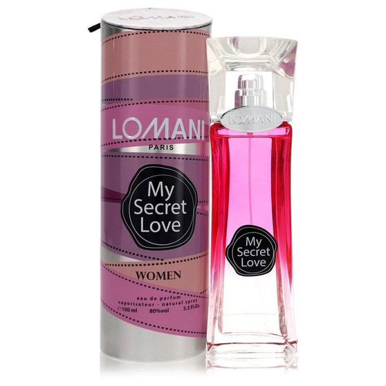 My Secret Love by Lomani Eau De Parfum Spray 3.3 oz (Women) V728-547841