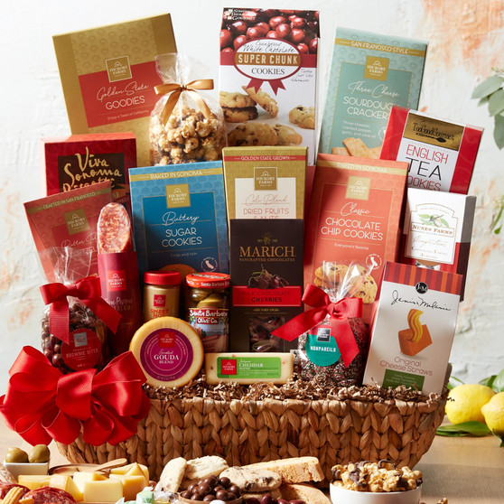 Holiday Cheer: Gourmet Gift Basket Z954-GC-7658