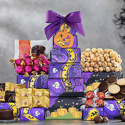BOO-tiful Chocolates: Halloween Tower of Sweets Z954-WC-633