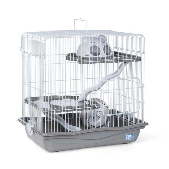 Prevue Pet Products Medium Hamster Haven Gray N274-ES01PPSP2004GRAY