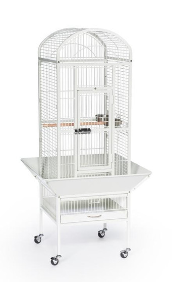 Prevue pet Small Dome Top Cage Chalk White N274-PV0134512