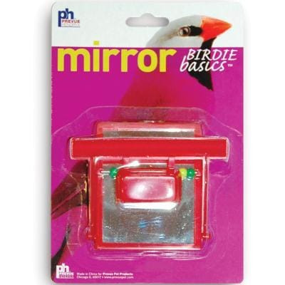 Prevue Pet Bird Perch Mirror with Beads 60424 N274-PV0160424