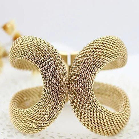 Glamsham - The Vintage Infinity Loop Mesh Bracelet K290-1251566232