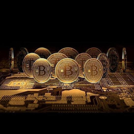 Size: Single,Color: Gold - Bit Coins The Celebratory Coins In Crystal Clear Case K290-6853076746275