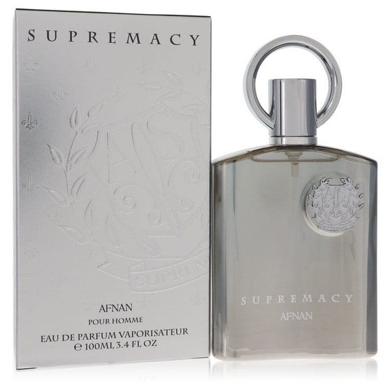 Supremacy Silver by Afnan Eau De Parfum Spray 3.4 oz (Men) V728-538121